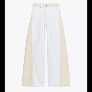 Z1975 COLOR BLOCK DENIM JEANS